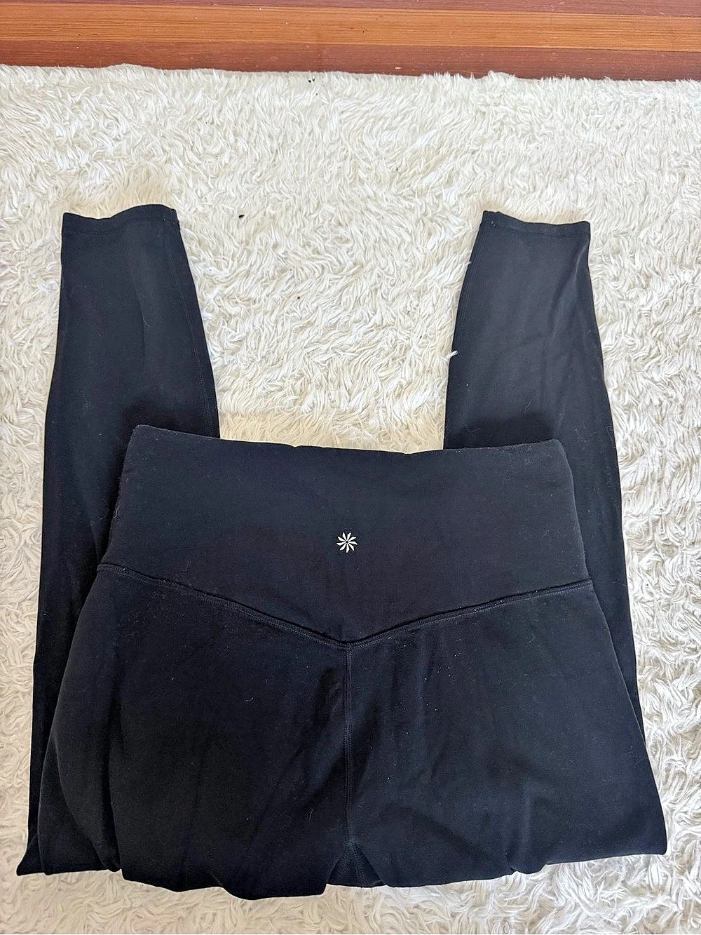 Athleta Ultra High Rise Elation 7/8 Tight Black Medium